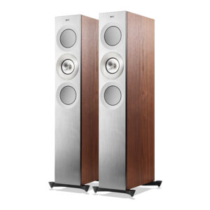 KEF Reference 3 Loudspeaker (Silver Satin Walnut) | Unilet Sound & Vision