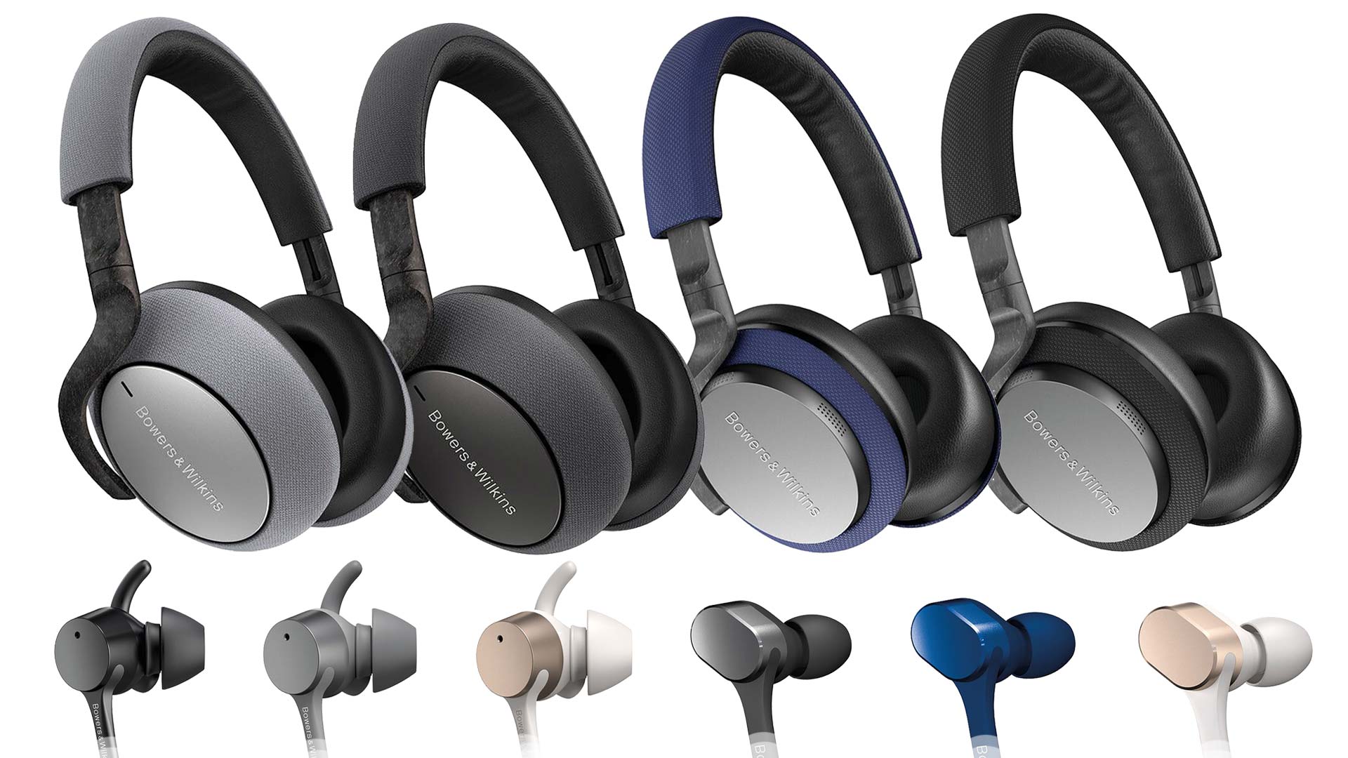 Bowers & Wilkins Headphones & Earphones Range | Unilet Sound & Vision