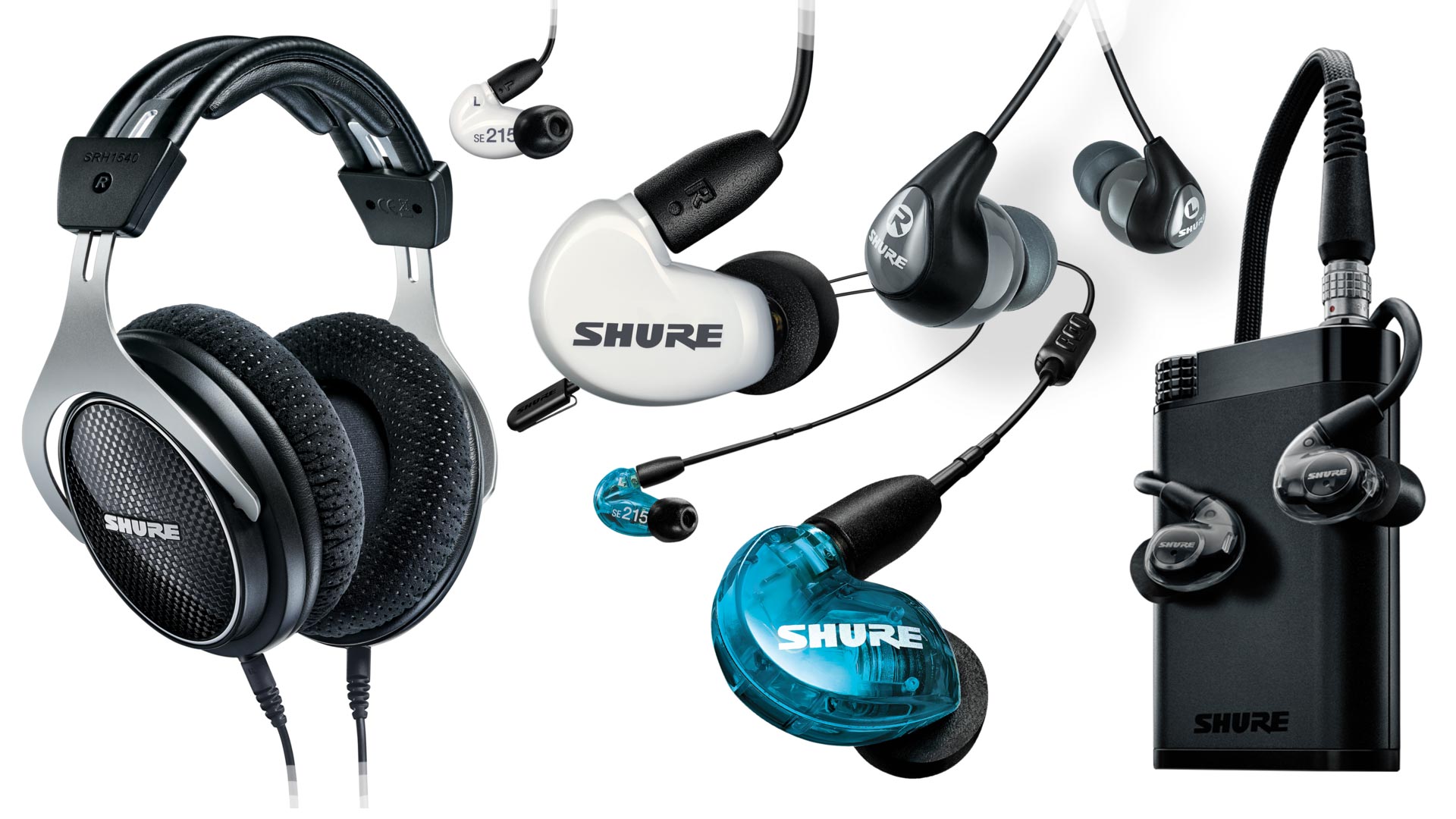 Complete Range Of Shure Headphones & Earphones | Unilet Sound & Vision