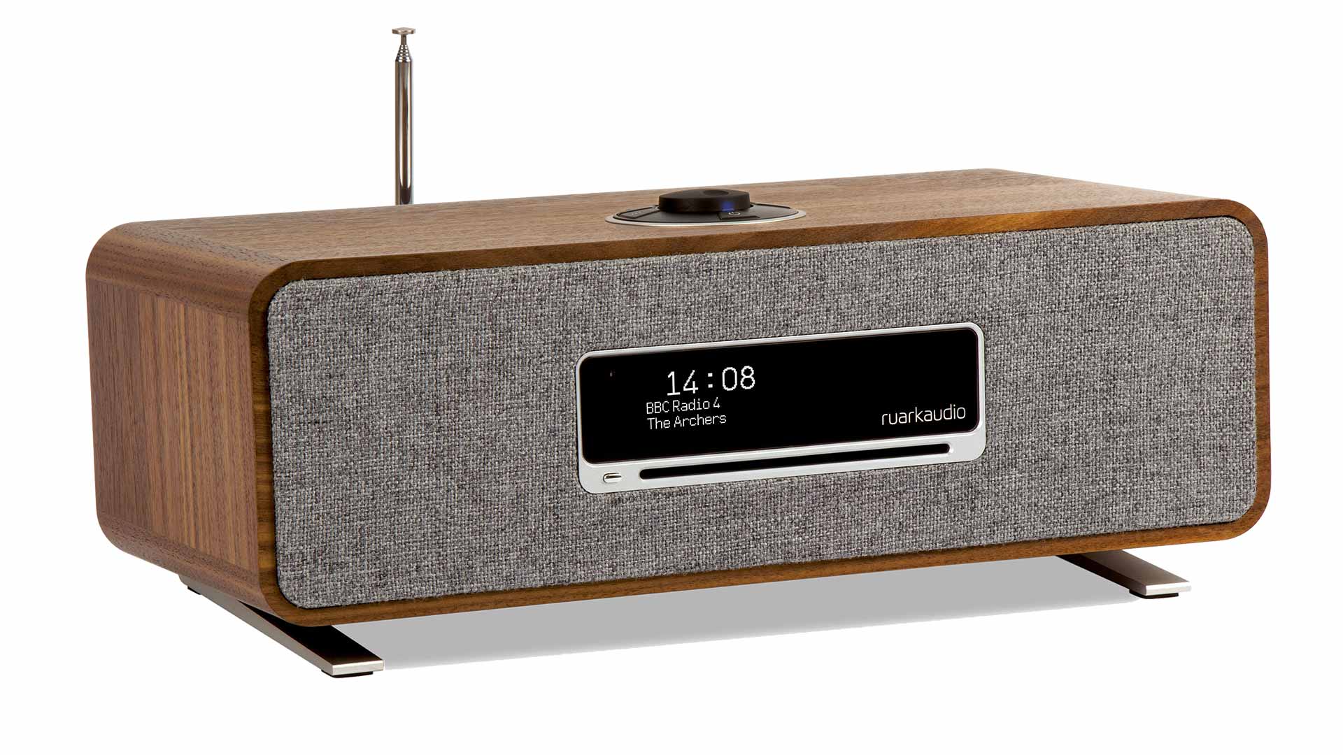 Ruark Audio R3 Compact Music System, in Walnut finish | Unilet Sound & Vision