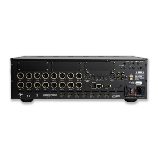 Lyngdorf MP-60 2.1 Flagship Surround Sound Processor | Unilet Sound & Vision