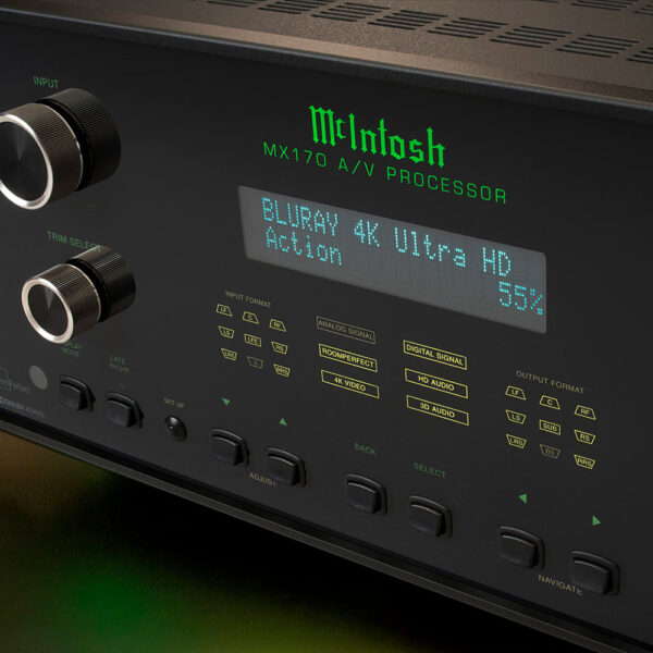 McIntosh MX170 AV Processor | Unilet Sound & Vision