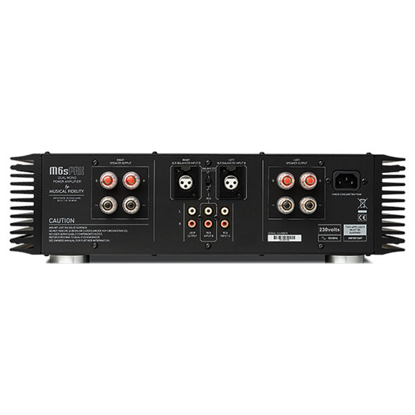 Musical Fidelity M6s PRX Power Amplifier | Unilet Sound & Vision