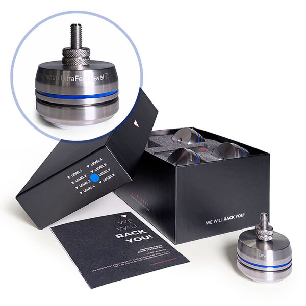 Bassocontinuo Ultra Feet Noise Isolation | Unilet Sound & Vision