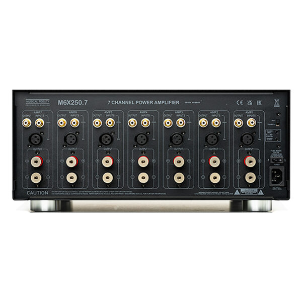 Musical Fidelity M6x 250.7 Multi-Channel Power Amplifier | Unilet Sound & Vision