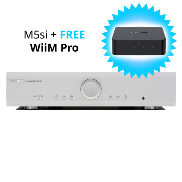Musical Fidelity M5si + WiiM Pro Bundle | Unilet Sound & Vision