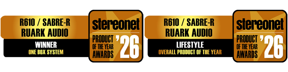 Ruark R610 + Sabre-R Stereonet Awards 2026 | Unilet Sound & Vision