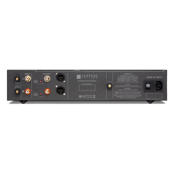 Vertere Acoustics CALON Dual-Mono Phono Preamplifier | Unilet Sound & Vision