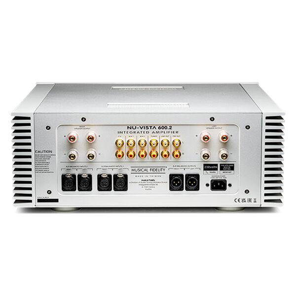 Musical Fidelity Nu-Vista 600.2 Integrated Amplifier | Unilet Sound & Vision